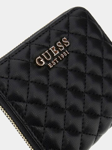 Portamonete 'Eco Rianee' di GUESS in nero