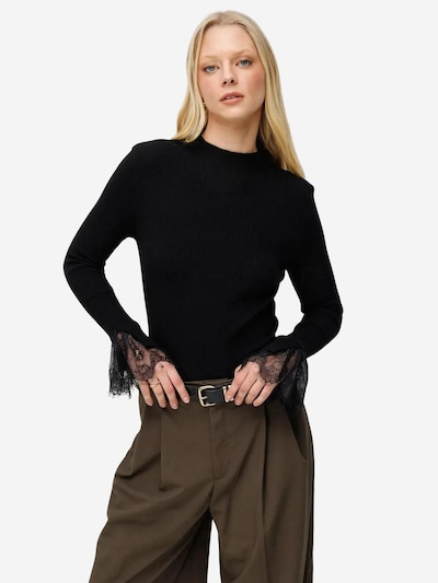 MixRay Pull-over 'Pullover' en S-L en noir, Vue avec produit