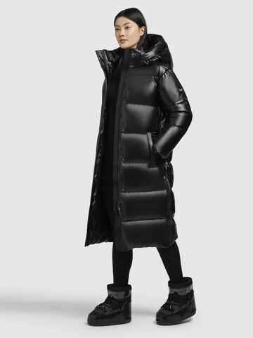 khujo - Casaco de inverno 'RACHEL SHINY' em preto