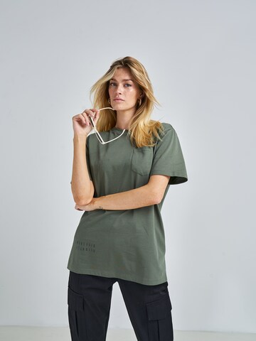 ABOUT YOU x Swalina&Linus Shirt 'Liam' in Green