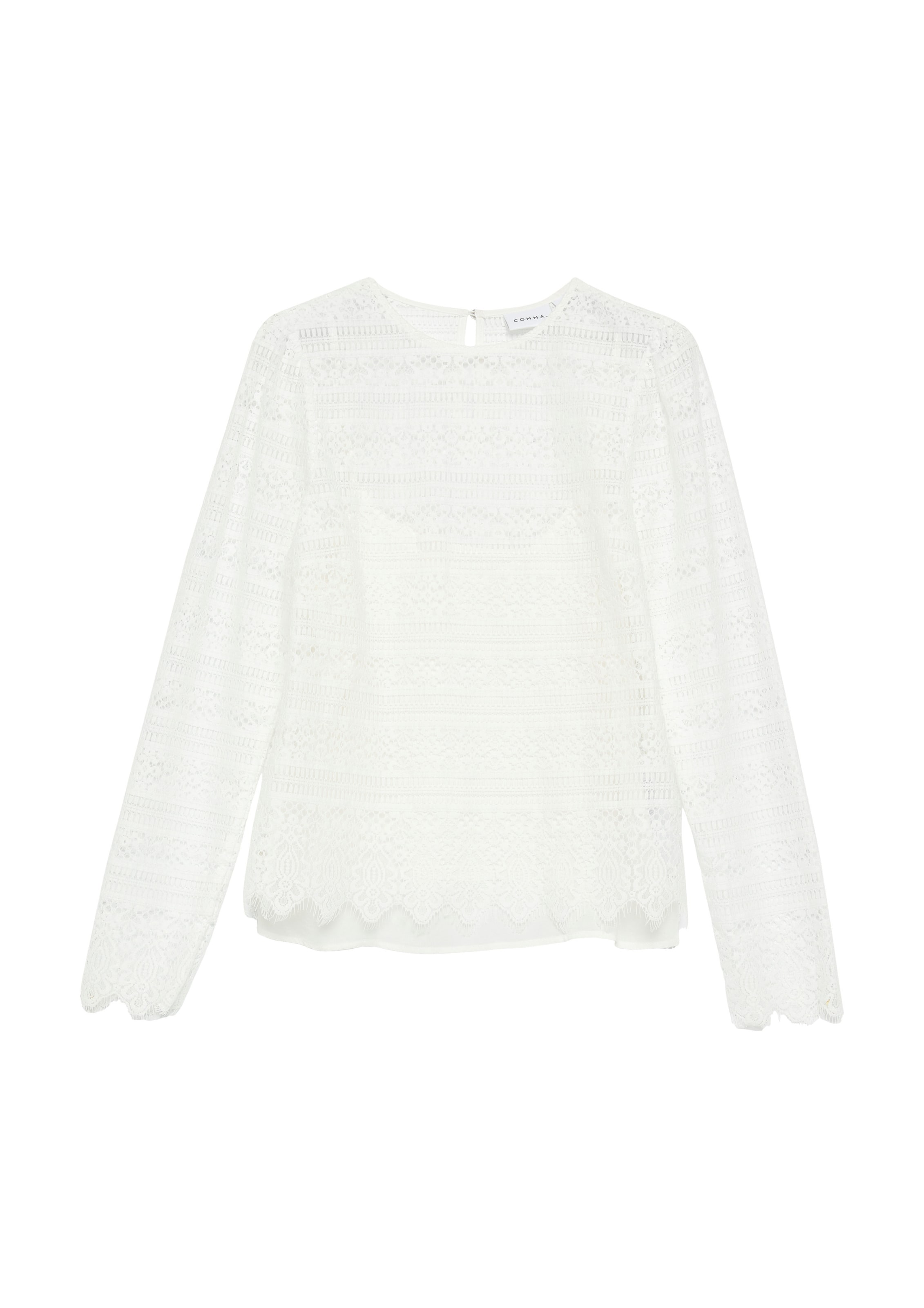 COMMA Blouse in White: front