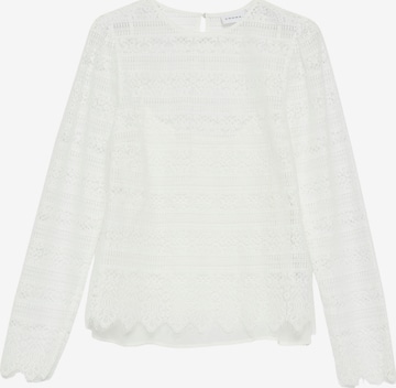 Chemisier COMMA en blanc : devant