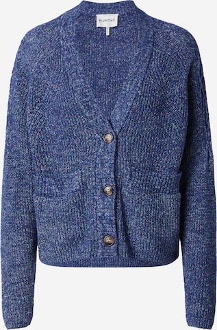 Cardigan 'MABINA' Munthe en bleu : devant