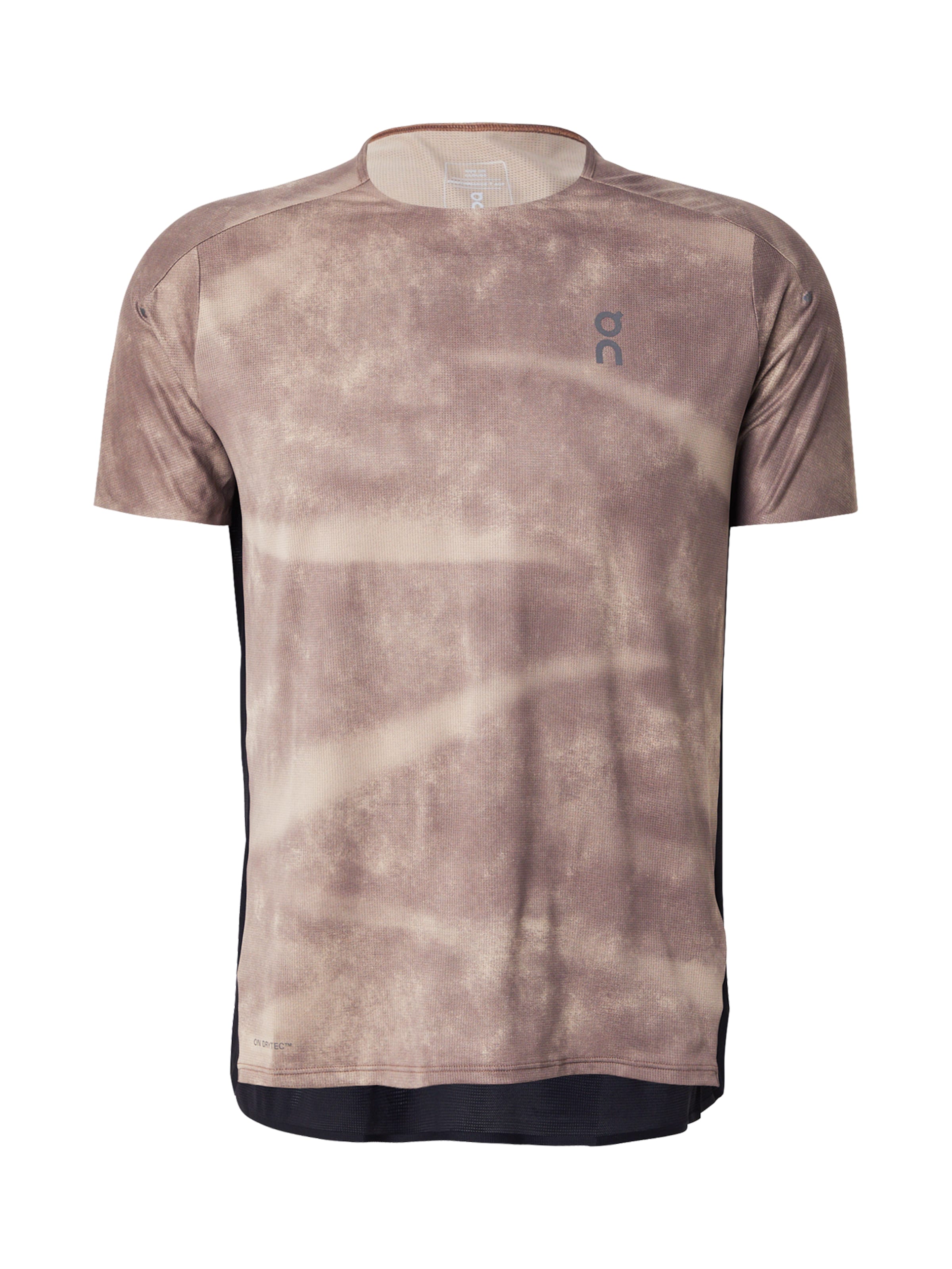On - Camiseta funcional en gris: frente