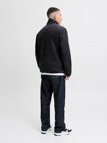 Veste en polaire 'JWHMARVIN' JACK & JONES en noir