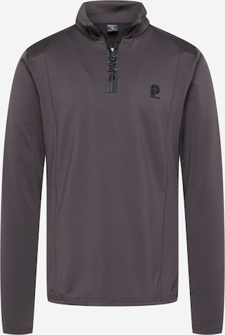 PROTEST Athletic Sweatshirt 'WILL' in Grey: front