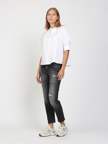 Gang Tapered Jeans '94NADIA CROPPED ' in Zwart