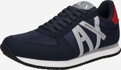 ARMANI EXCHANGE Niske tenisice u noćno plava / crvena / bijela, Pregled proizvoda