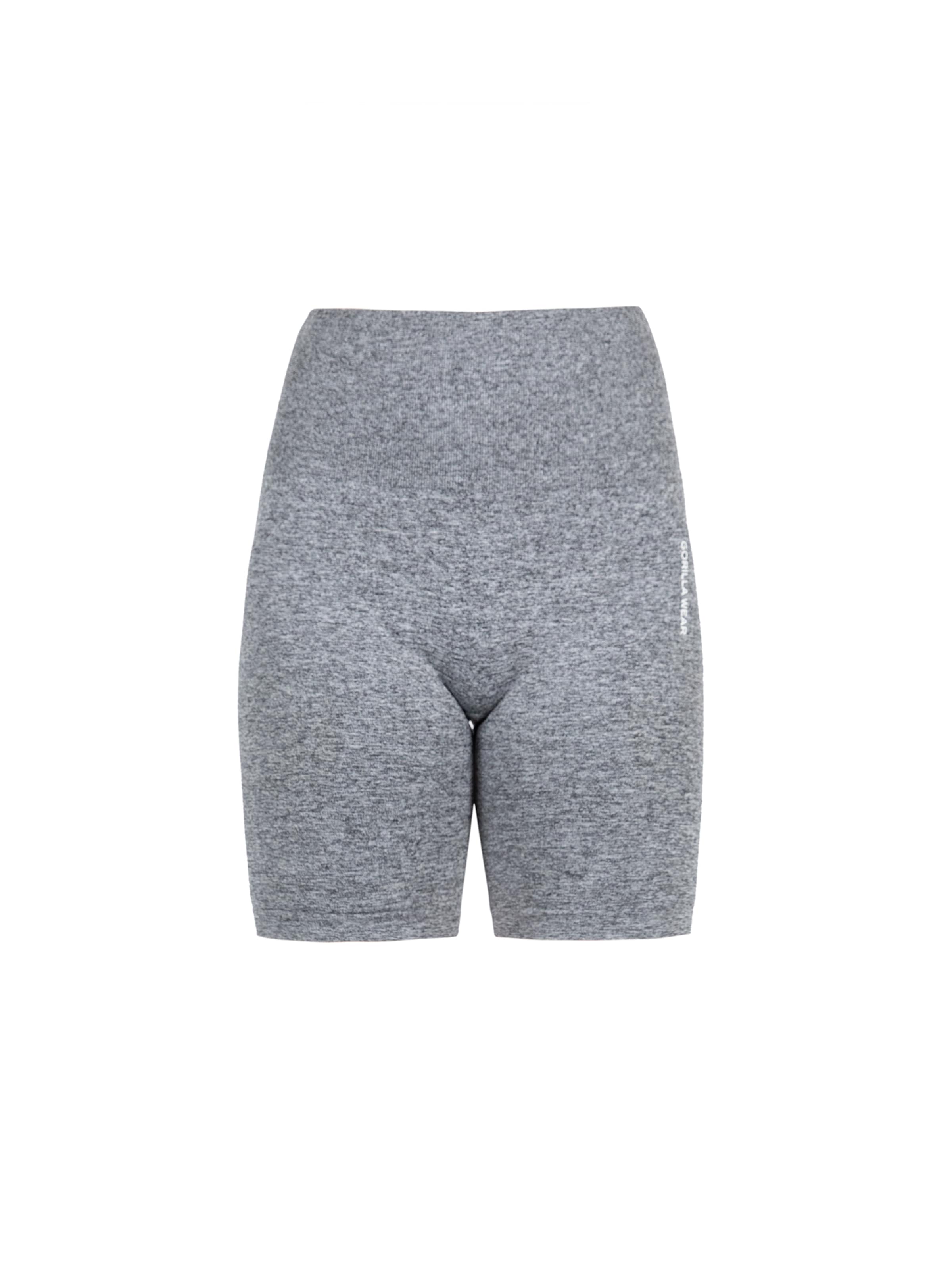 Gorilla Wear Skinny Sportbroek in Grijs: voorkant