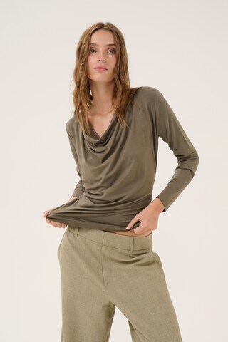 T-shirt 'VistaMW' My Essential Wardrobe en vert : devant
