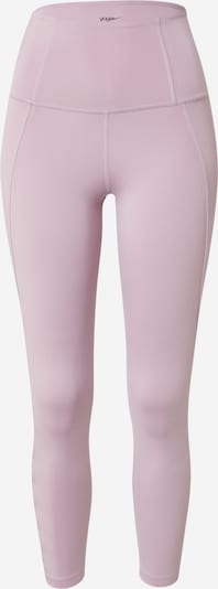 NIKE Pantalon de sport en violet pastel / blanc, Vue avec produit