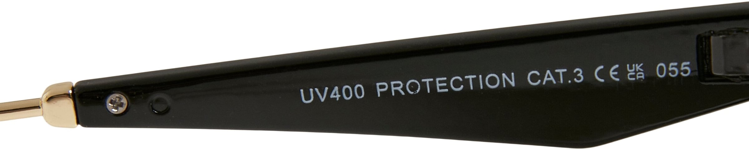 Lunettes de soleil 'Lowa' Urban Classics en noir