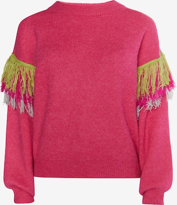 Pullover di IZIA in rosa: frontale