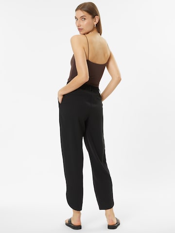 MOS MOSH Regular Pleat-Front Pants in Black