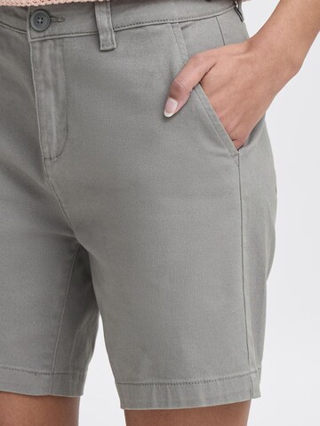 Oxmo - Regular Calças chino ' OXKVITA ' em cinzento