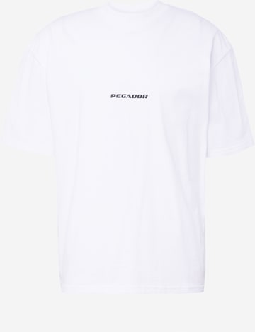Sweat-shirt 'Colne' Pegador en blanc : devant