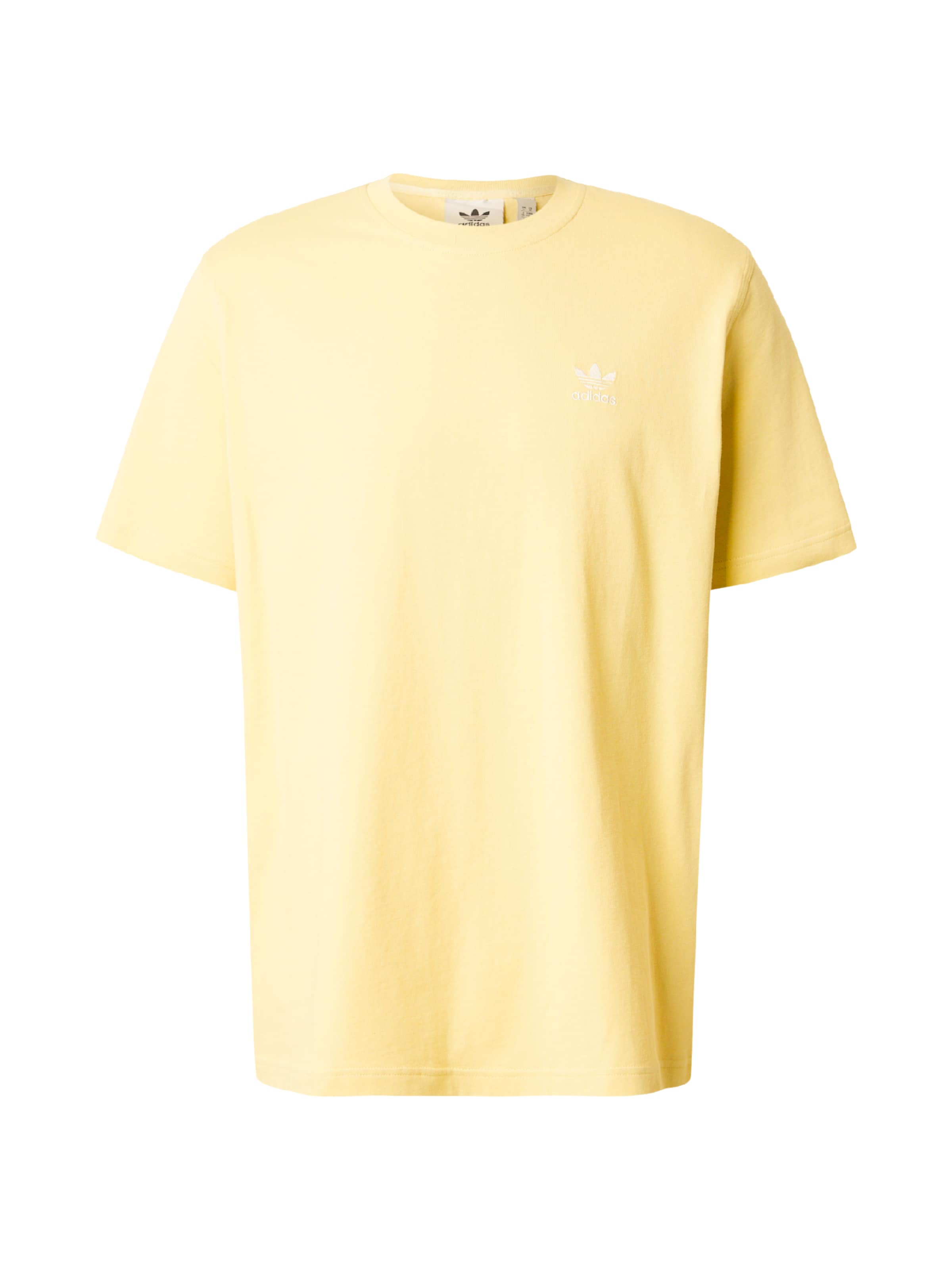 ADIDAS ORIGINALS - Camisa em amarelo: frente