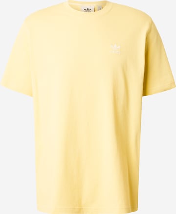 ADIDAS ORIGINALS - Camisa em amarelo: frente