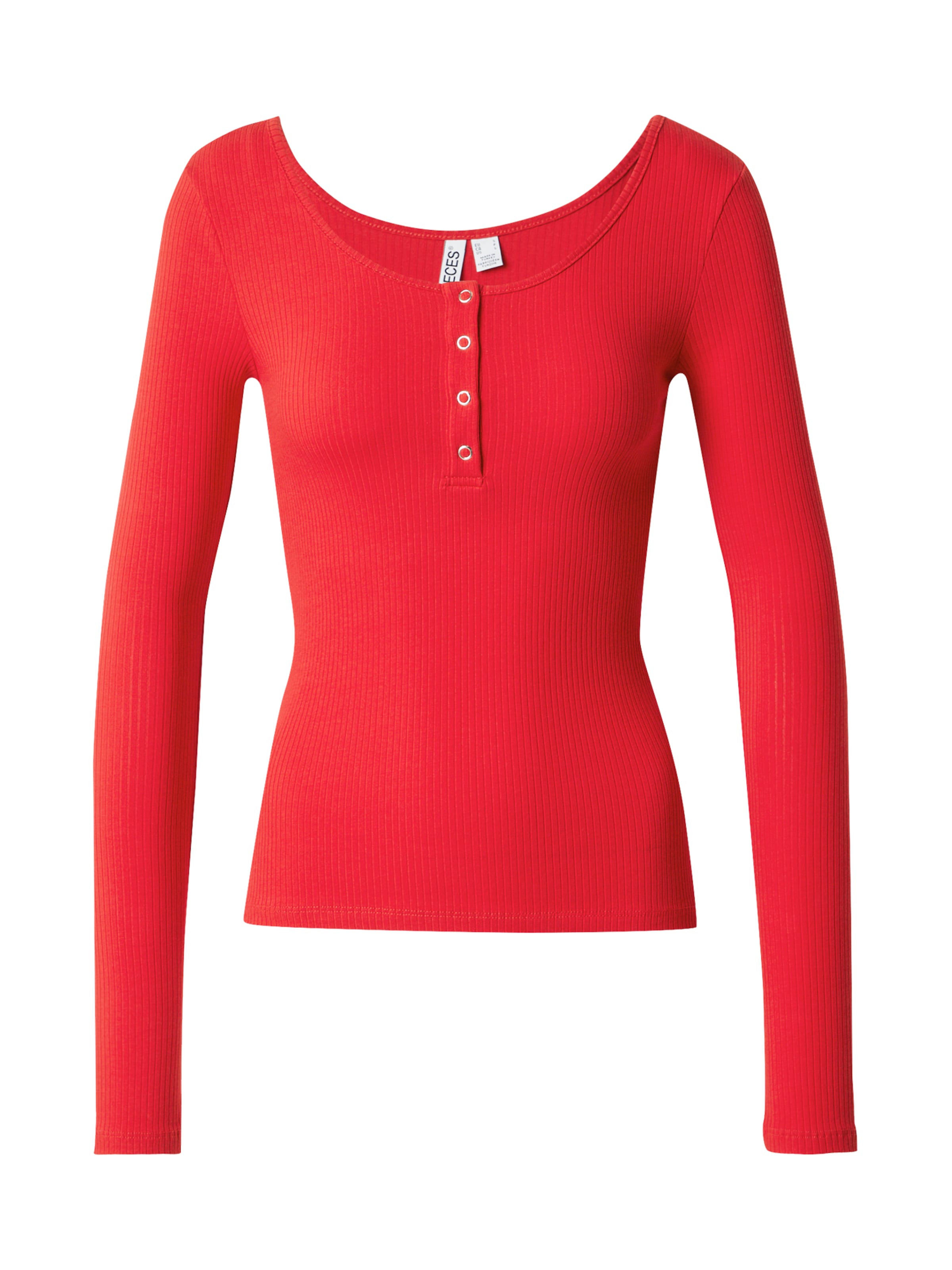 PIECES - Camisa 'PCKITTE' em vermelho: frente