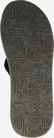 Tongs 'Carver' QUIKSILVER en noir