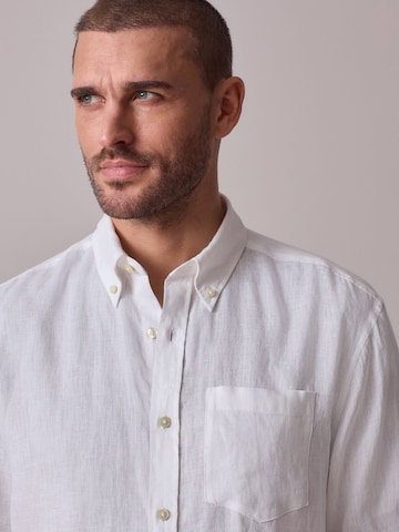 Next Regular fit Srajca | bela barva