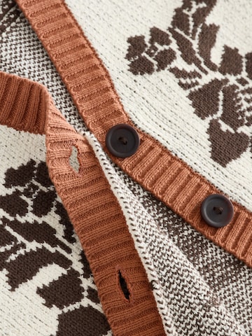 Next Kötött mellény - barna