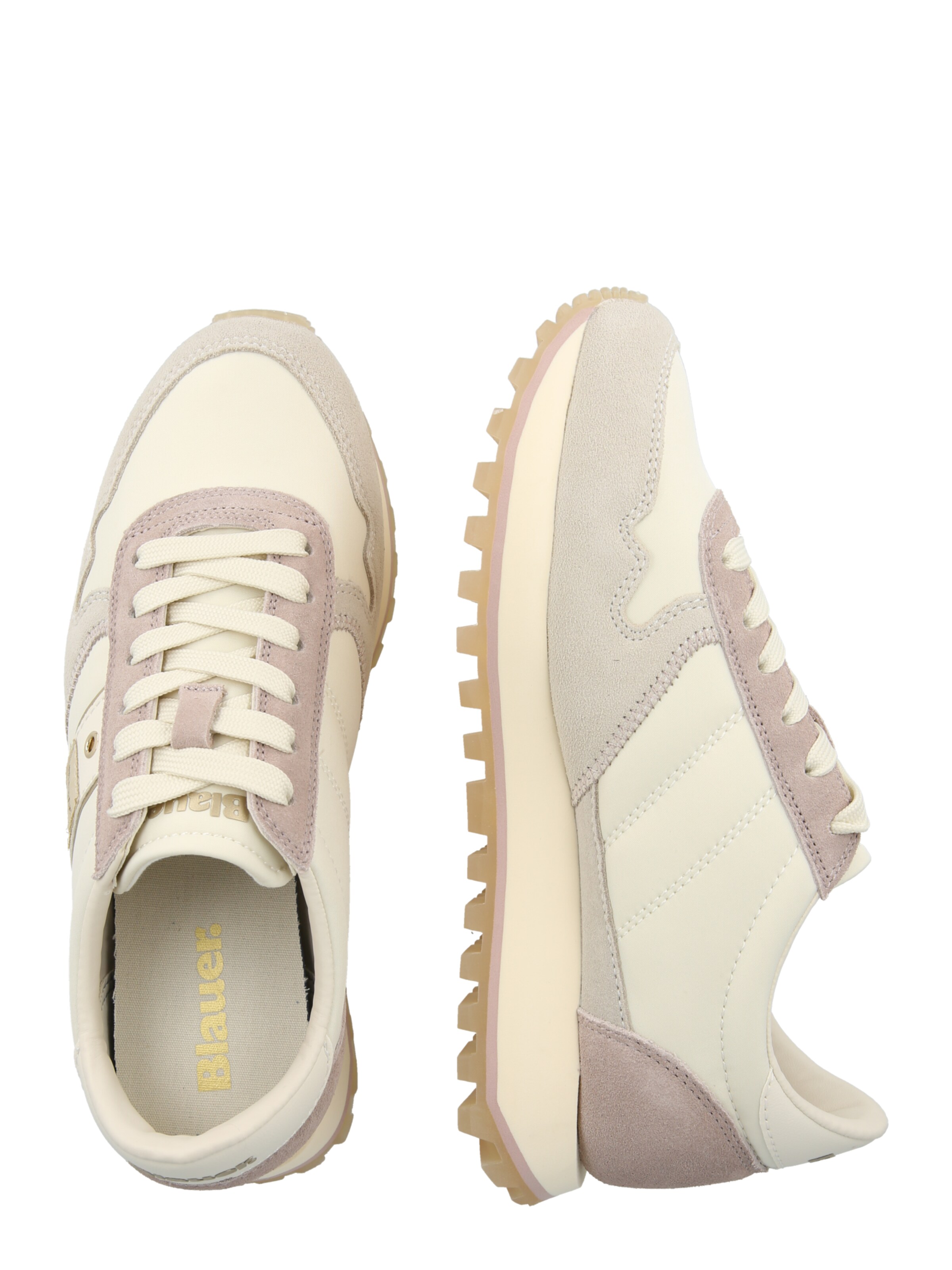 Blauer.USA Sneakers laag in Beige