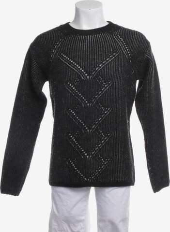 Karl Lagerfeld Pullover / Strickjacke M in Grau: predná strana