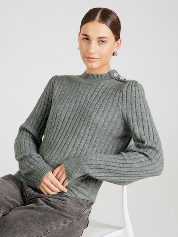 VERO MODA Sweater 'VMELYA' in Green: front
