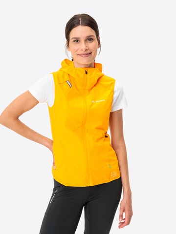 VAUDE Sportbodywarmer 'W Scopi VE' in Geel