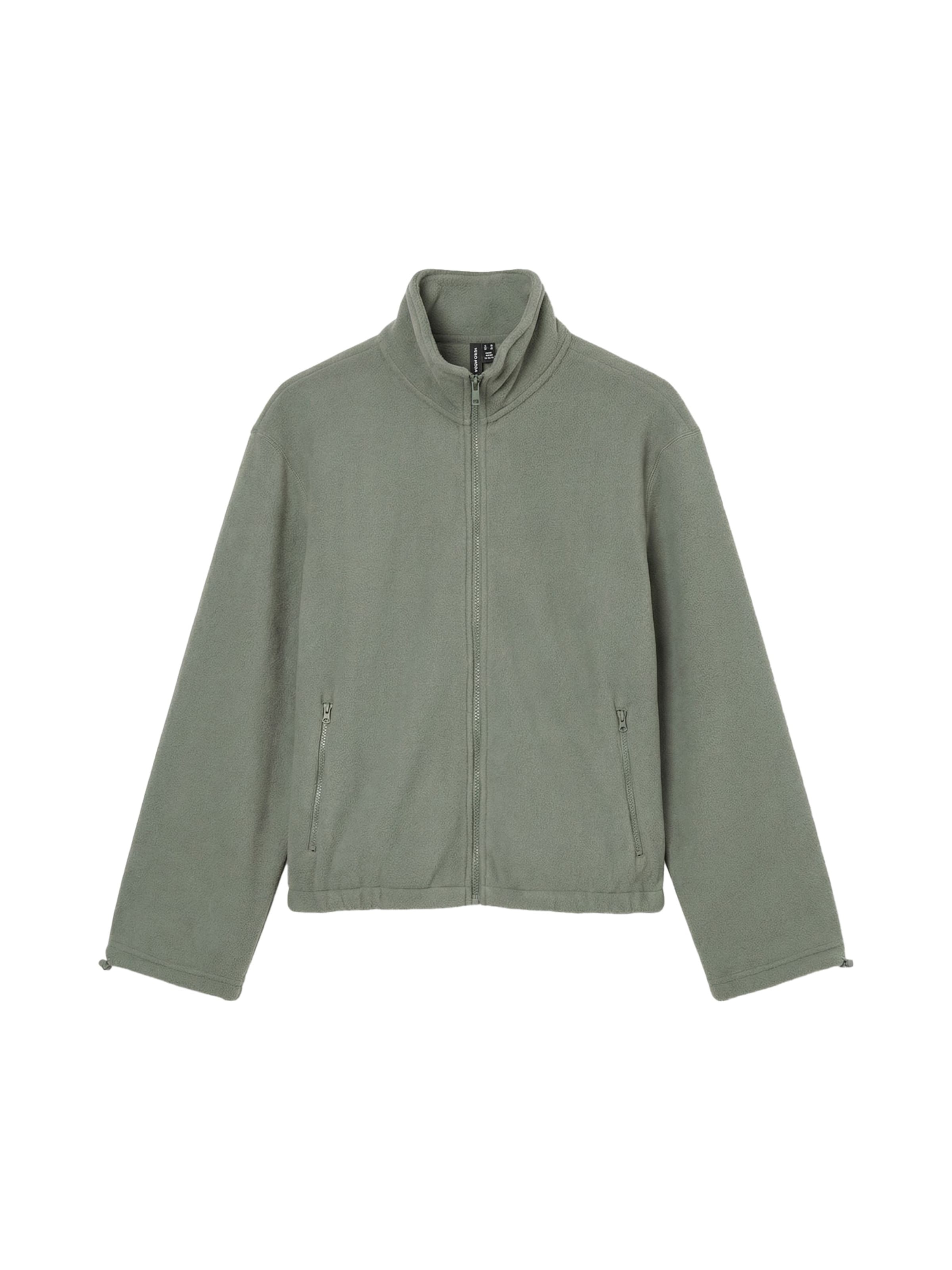 žalia VERO MODA Flisinis džemperis 'VMJANNIE': priekis