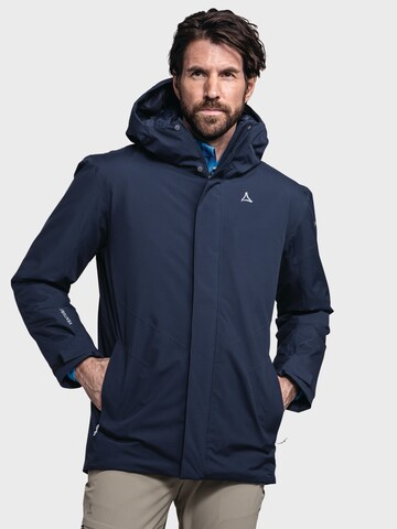 Schöffel Outdoor jacket 'Froda' in Blue: front