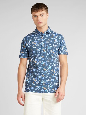 Bruun & Stengade - Ajuste regular Camisa en azul: frente