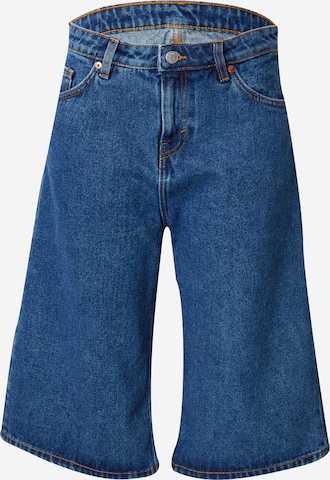 Monki Loose fit Jeans in Blue: front