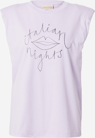 T-shirt 'TERI' Stella Nova en violet : devant