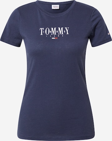 Tommy JeansMajica - plava boja: prednji dio