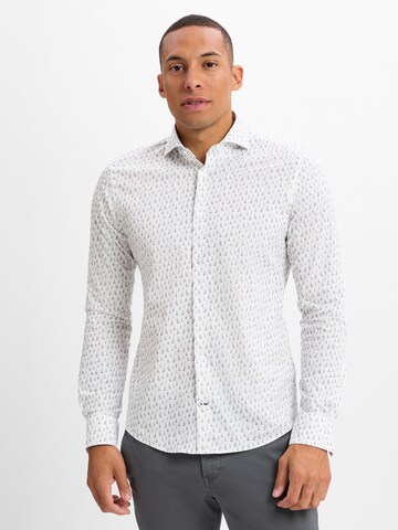 JOOP! Slim fit Overhemd 'Pares' in Wit: voorkant