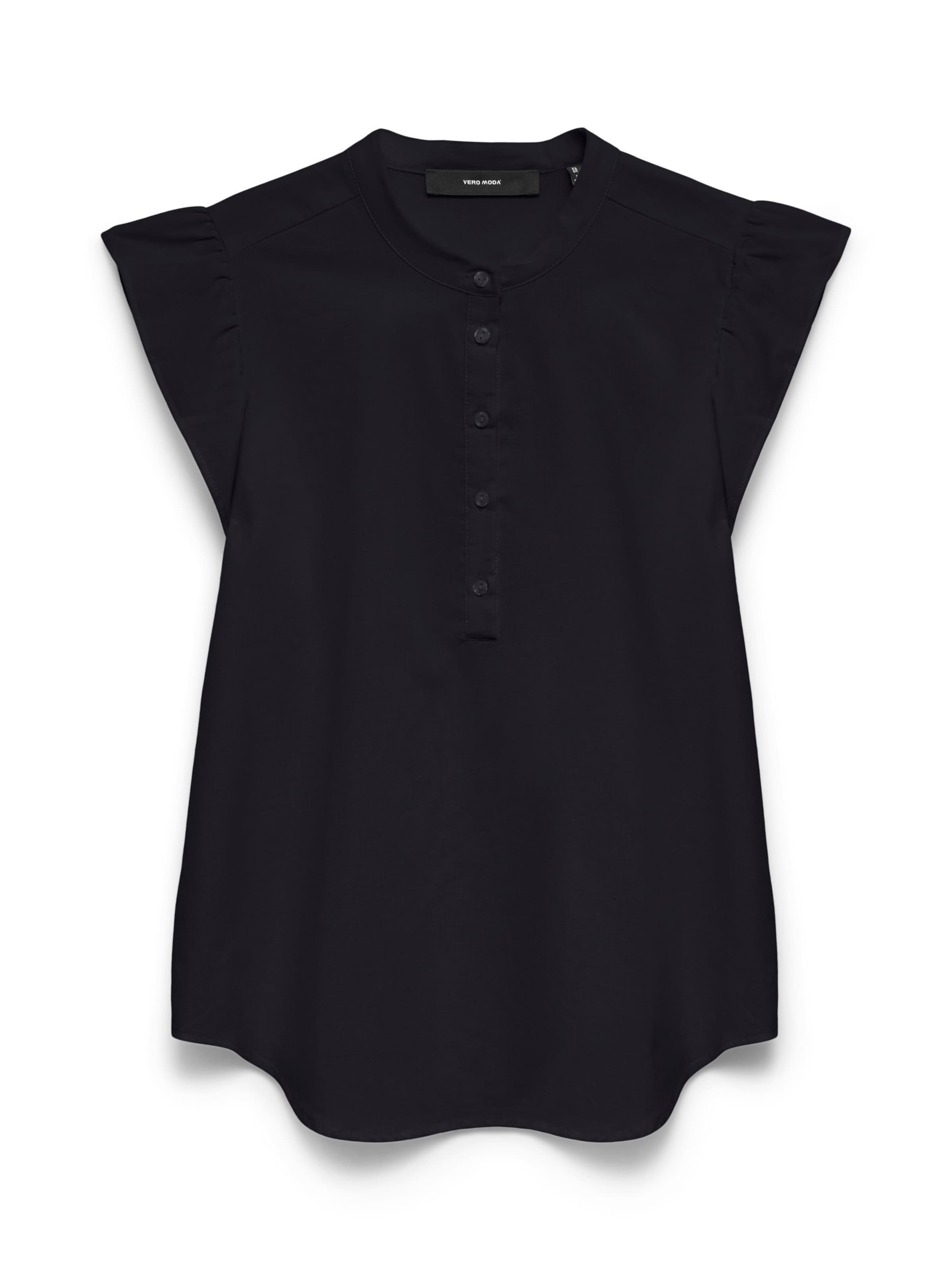 Chemisier 'VMSelma' VERO MODA en noir : devant