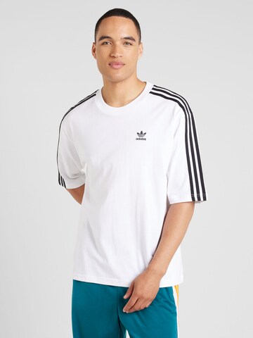 ADIDAS ORIGINALS Bluser & t-shirts 'Adicolor' i hvid: forside
