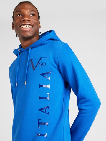 19V69 ITALIA Sweatshirt 'CARSTEN' in Blauw