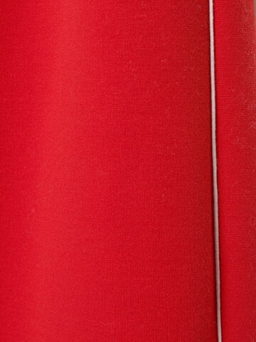Pull&Bear Wide leg Broek in Rood