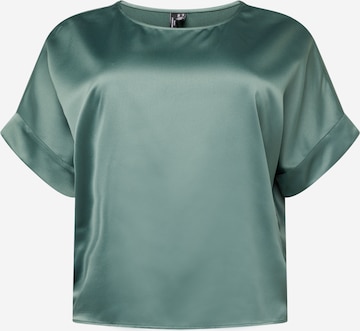 Camicia da donna 'MERLE' di Vero Moda Curve in verde: frontale