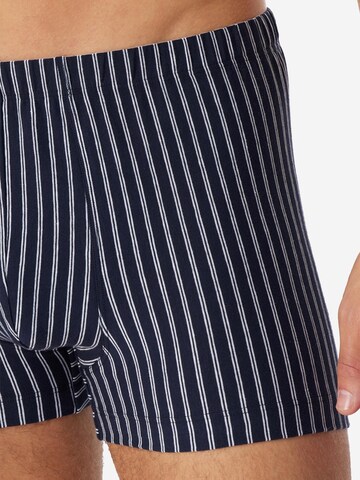 SCHIESSER Boxer shorts '95/5 Essentials Organic Cotton' in Blue