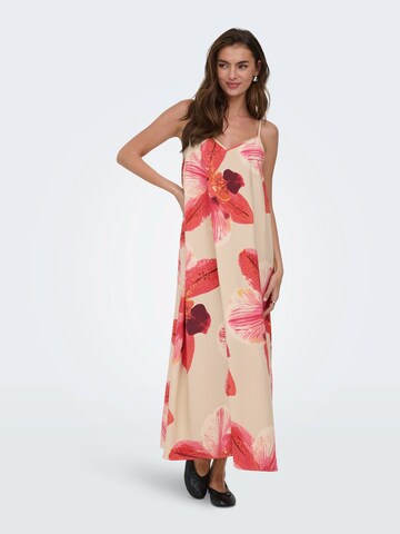 ONLY - Vestido 'ONLRESI-ELANOR' en beige