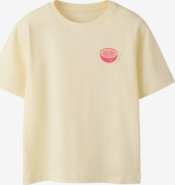 NAME IT T-Shirt 'NKFJaney' in Gelb: Vorderseite