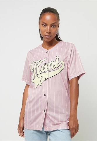 Karl Kani Bluse in Lila: Vorderseite