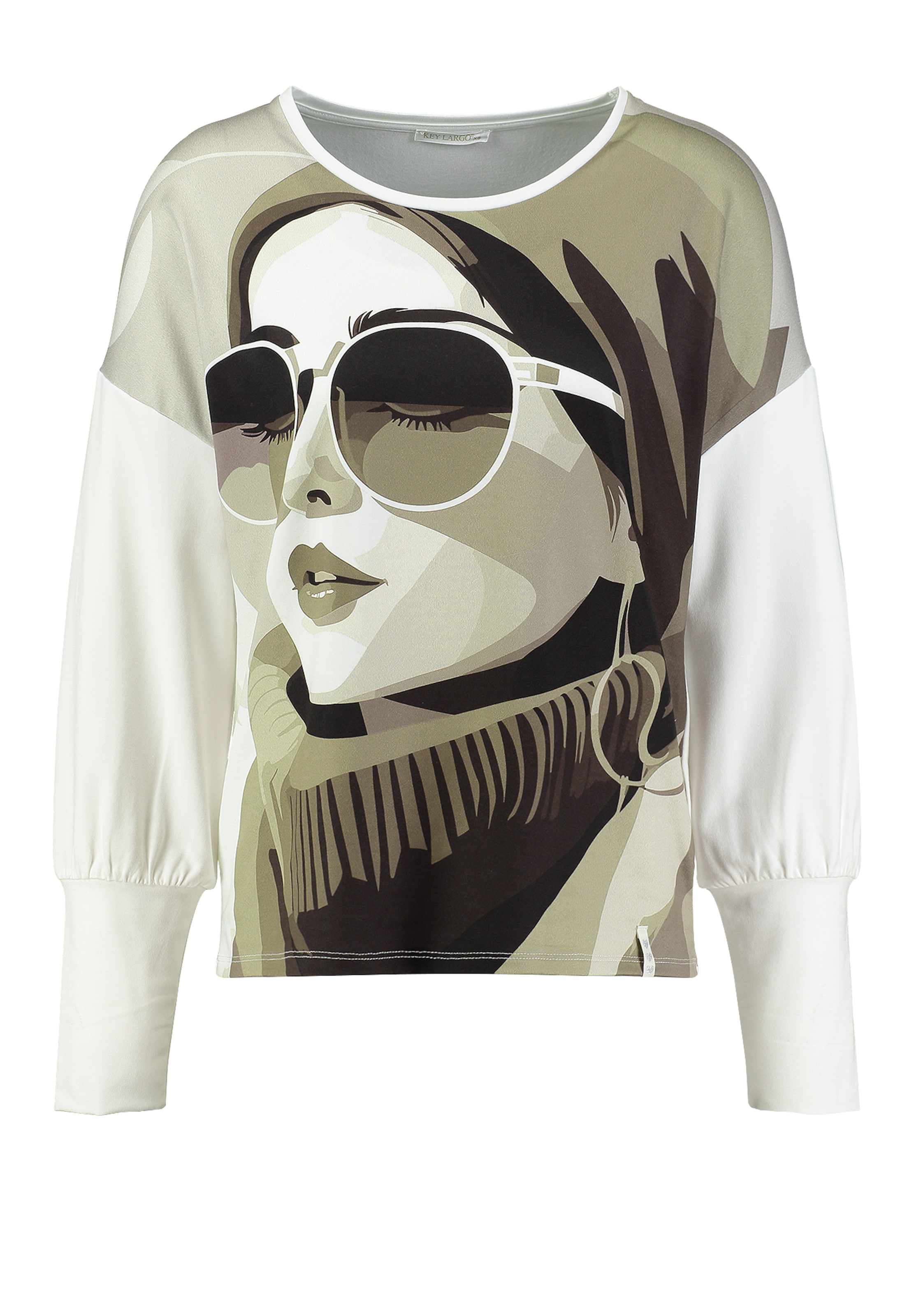 Key Largo Shirts ' LOUISE ' i grøn: forside