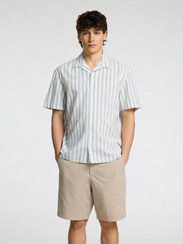 SELECTED Comfort Fit Hemd in Grün: Vorderseite