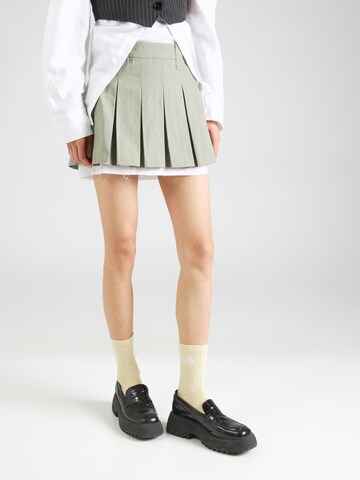 Monki Skirt in Green: front