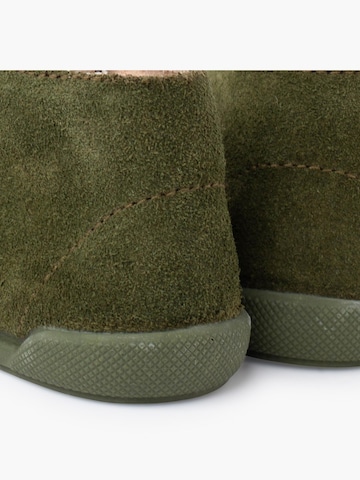 Pisamonas - Bota em verde
